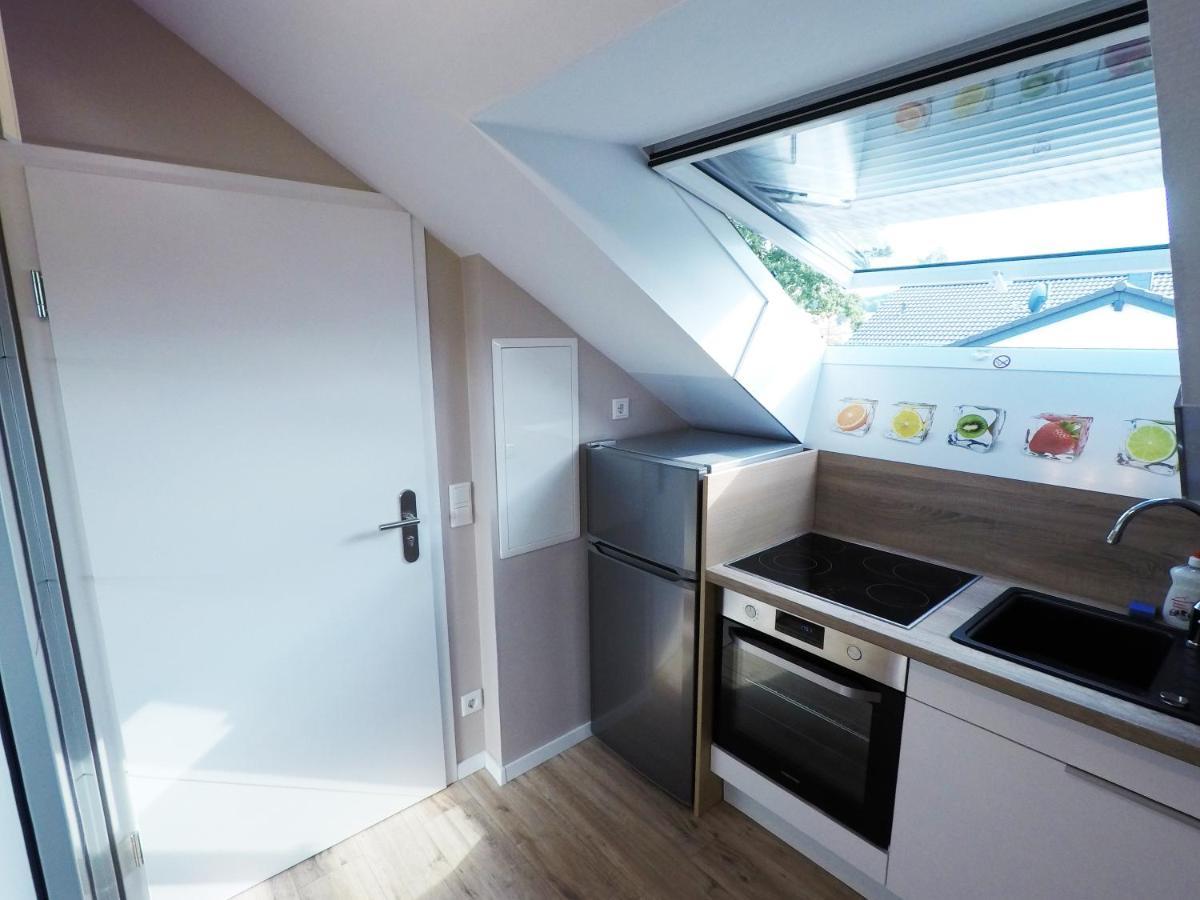 -Neubau- 30Qm Dach-Apartment Fulda Ngoại thất bức ảnh